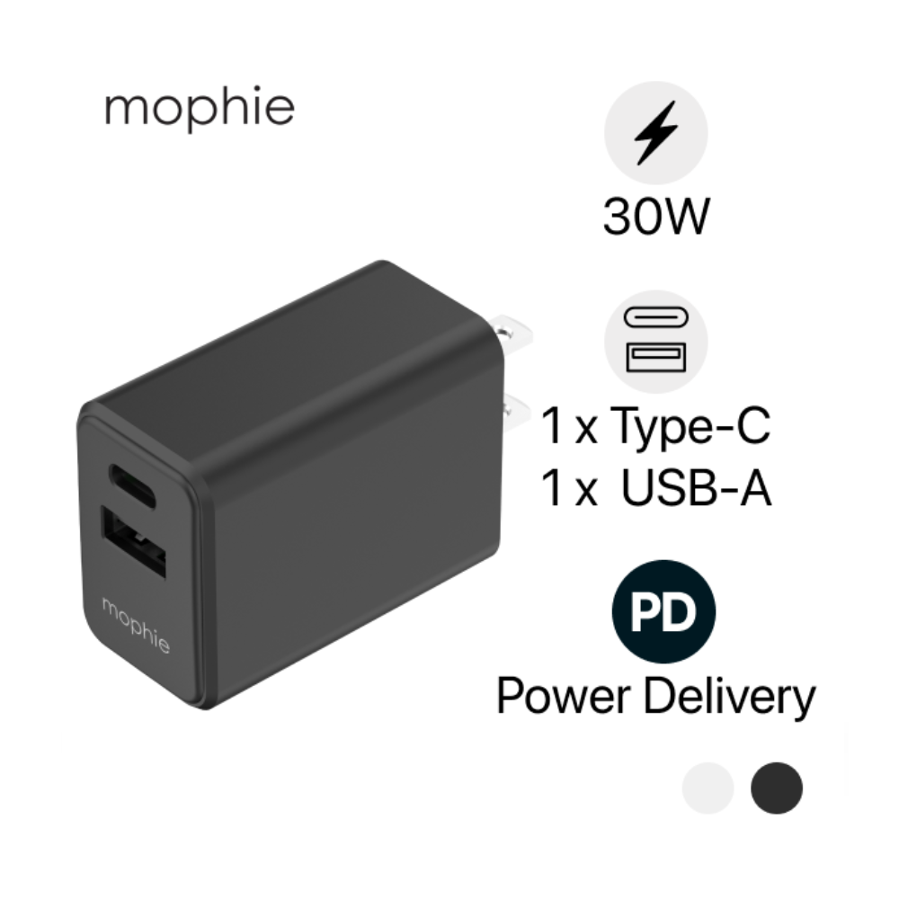 Củ sạc Mophie Essential 1A1C PD 30W